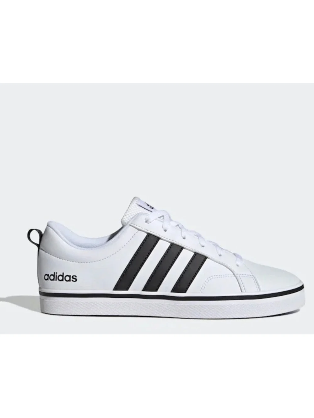 adidas Men's White/Black VS Pace Leather Trainers US Size 11
